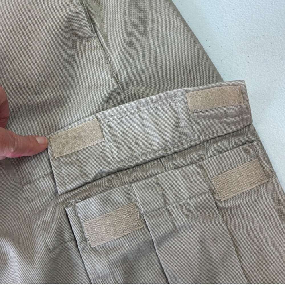 VINTAGE WALT DISNEY WORLD Mens Cargo Short Dad 90s Y2K Khaki 42 2XL Cotton Baggy - Picture 6 of 15